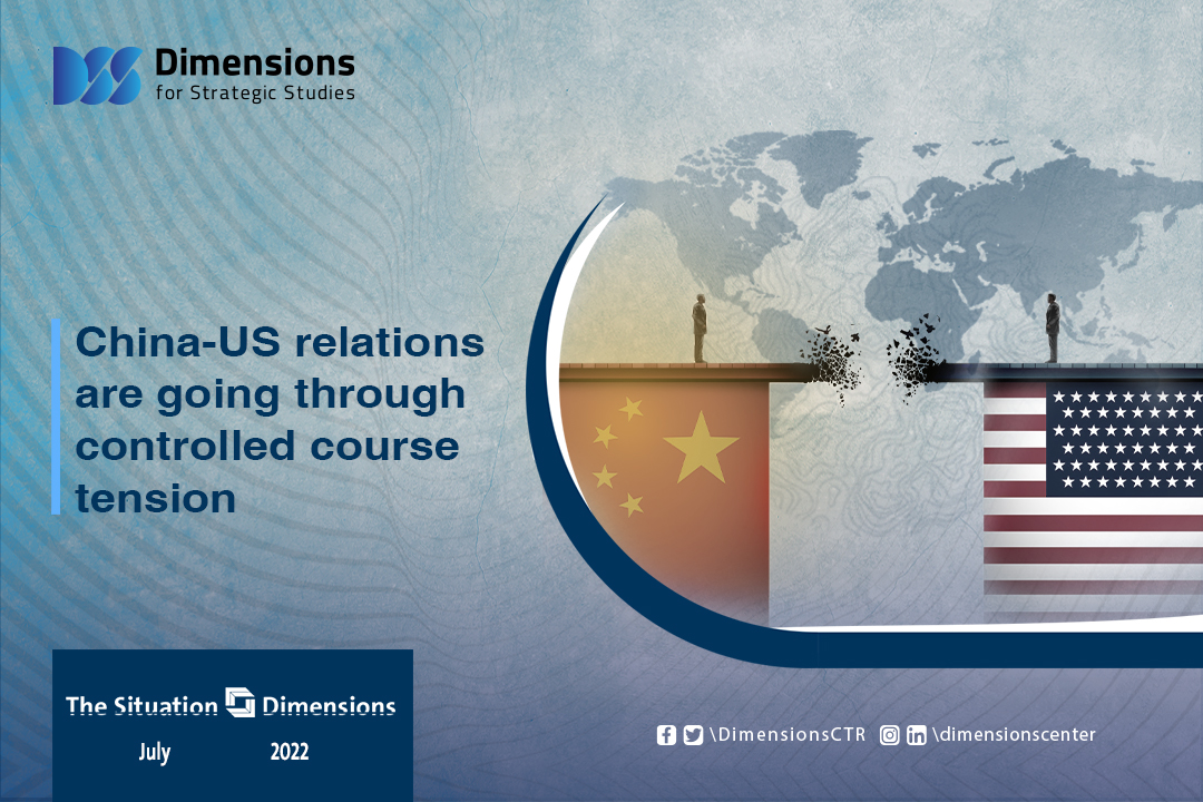 China-US relations are going through controlled course tension