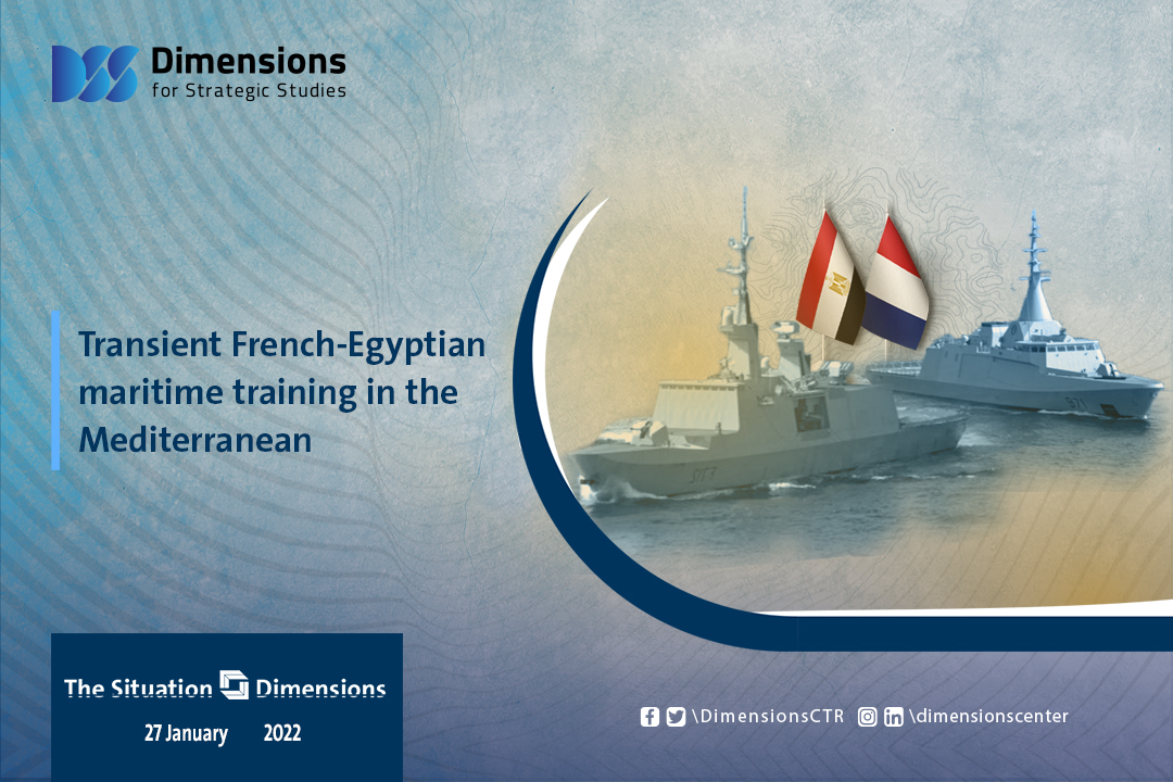 Transient French-Egyptian maritime training in the Mediterranean